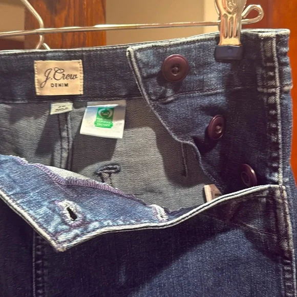 J. Crew Sailor Jeans Wide Leg Size 26 - Picture 3 of 5